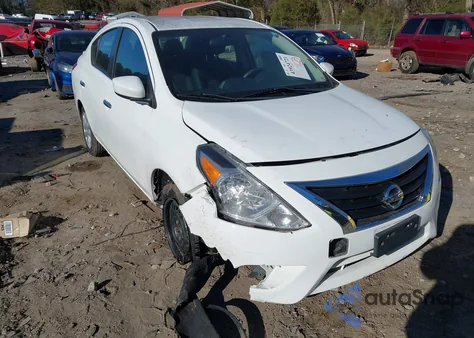 2019 Nissan Versa 1.6 Sv из США, поврежденный, VIN 3N1CN7AP3KL851057